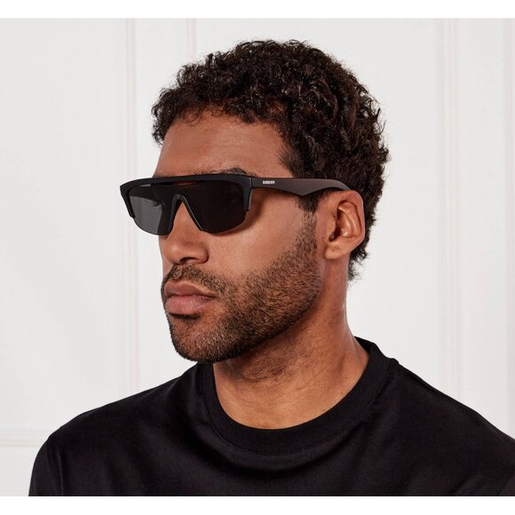 NEW BURBERRY BE4460U 3464/87 UNISEX SHIELD SUNGLASSES BURBERRY BE4460U 346487 - Picture 2 of 10